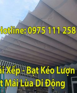 mái xếp mai thả mái hiên