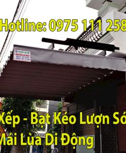 Thay bạt xếp di động