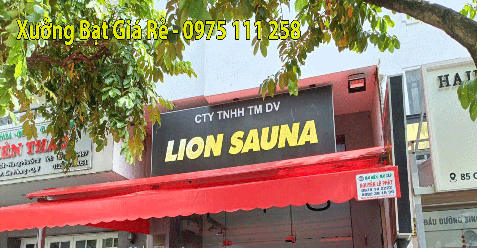 Thi công bạt che mái che