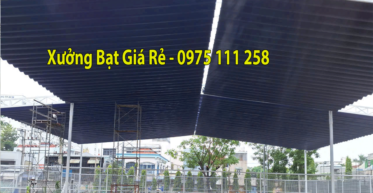 Thi công bạt che mái che