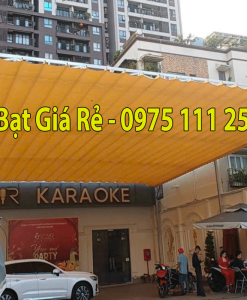 Thi công bạt che mái che