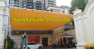 Thi công bạt che mái che