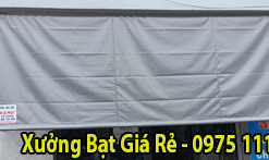 Xưởng may ép bạt mái hiên mái xếp giá rẻ